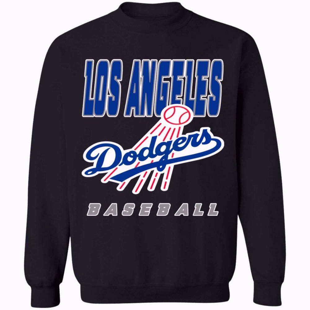 Los Angeles LA Dodgers 1990's Retro MLB Sweatshirt, LA Dodgers Unisex Sweatshirt